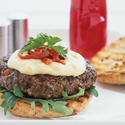 Mediterranean Lamb Burger