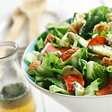 Romaine-Tarragon Salad with Blue Cheese Vinaigrette