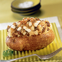 Twice Stuffed Baked Idaho� Potatoes with Beef Tenderloin